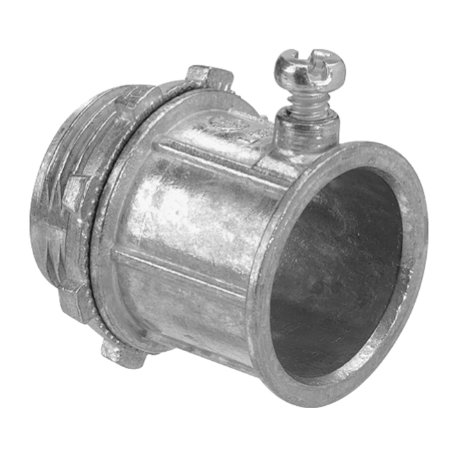 EMT Set-Screw Connectors - 3/4" - 3/Pk