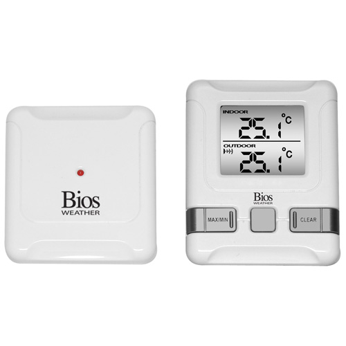 Thermometre intérieur et extérieur numérique