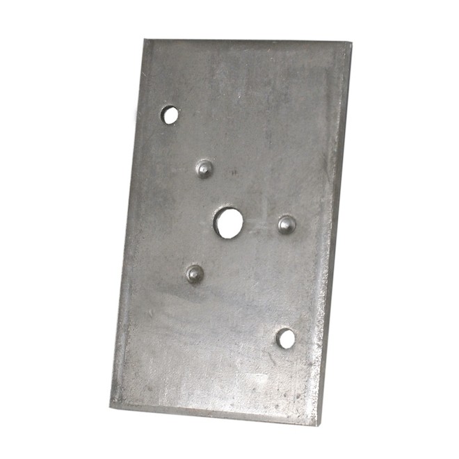 Jack Post Plate - 3 1/2"x 6"