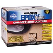 EpoxyShield® Garage Floor Coating - Glossy Tan
