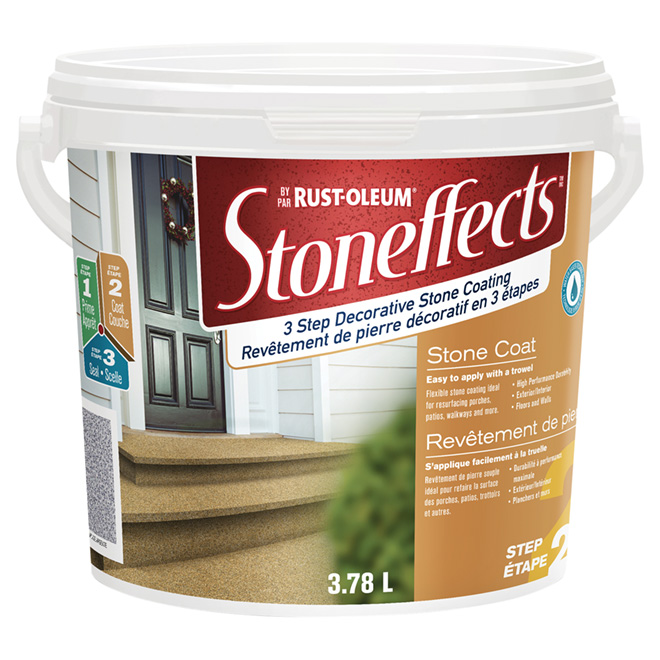 Coating - Decorative Stone Coating - Step 2