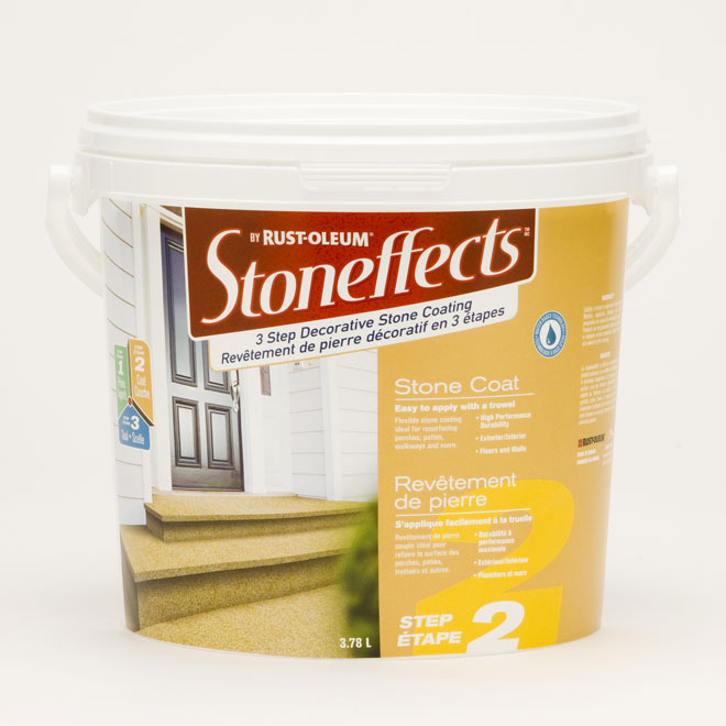 Coating - Decorative Stone Coating - Step 2