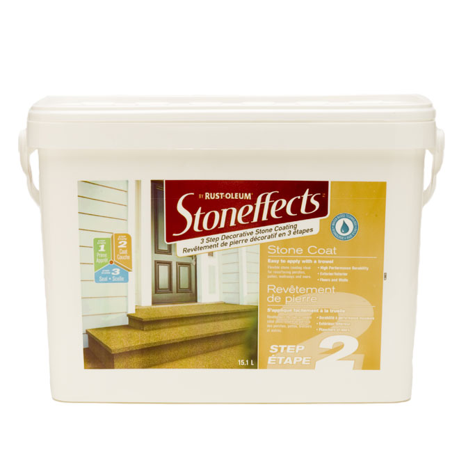 Coating - Decorative Stone Coating - Step 2