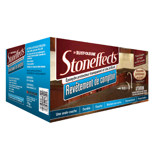 Fini comptoir « Stoneffects » - 3e étape