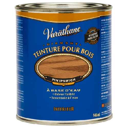 Teinture pour bois à base d'eau