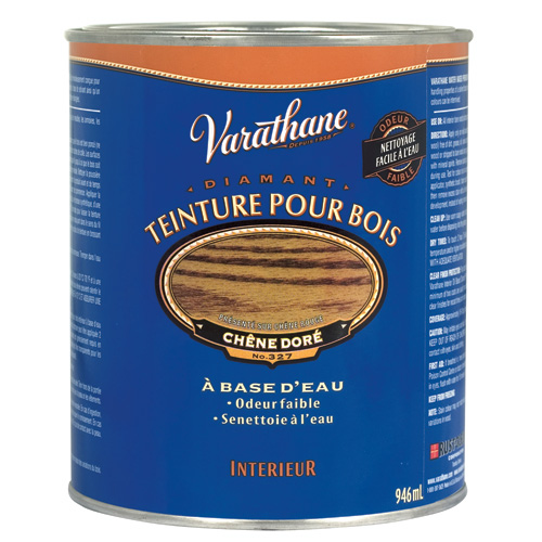 Teinture pour bois à base d'eau