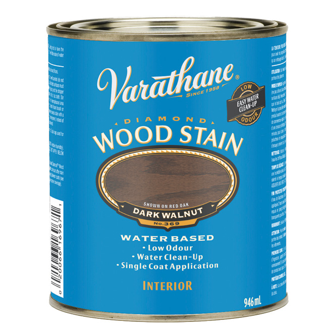 Teinture pour bois à base d'eau