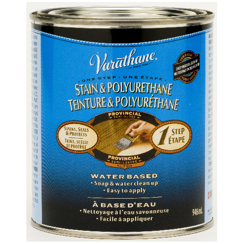 Teinture et polyuréthane