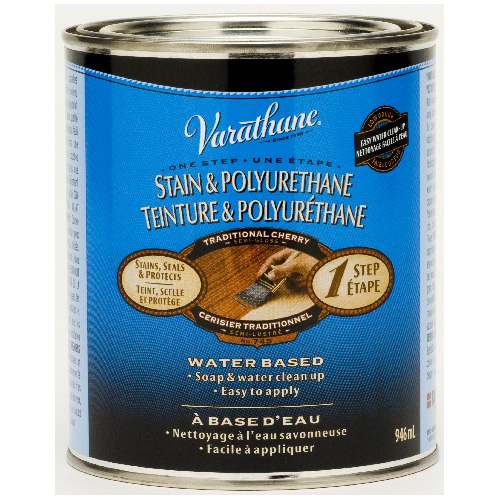 Teinture et polyuréthane