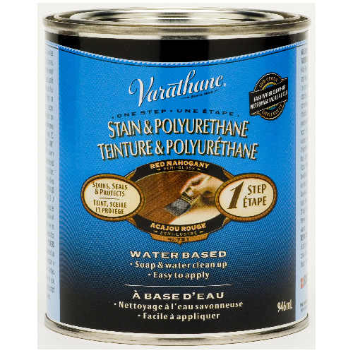 Teinture et polyuréthane