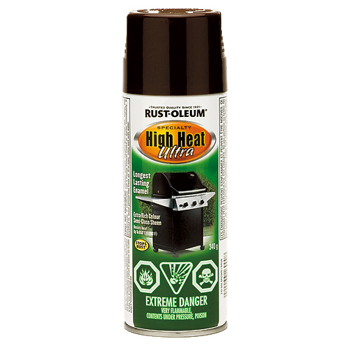 High Heat Spray Paint 340g - Brown