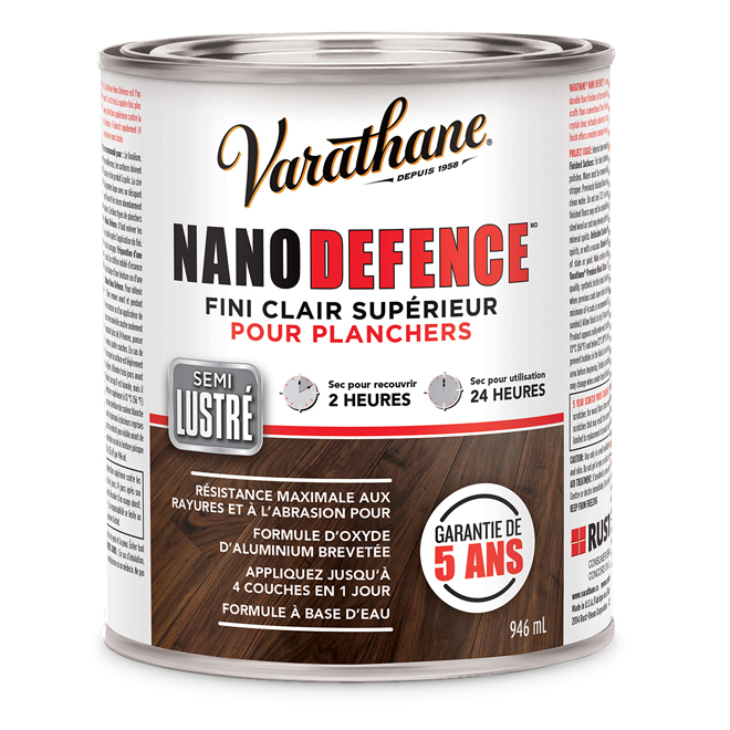 Vernis pour plancher « Nano Defence »