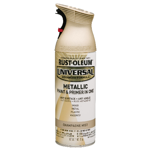 Peinture métallique en aérosol