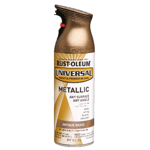 Peinture métallique en aérosol