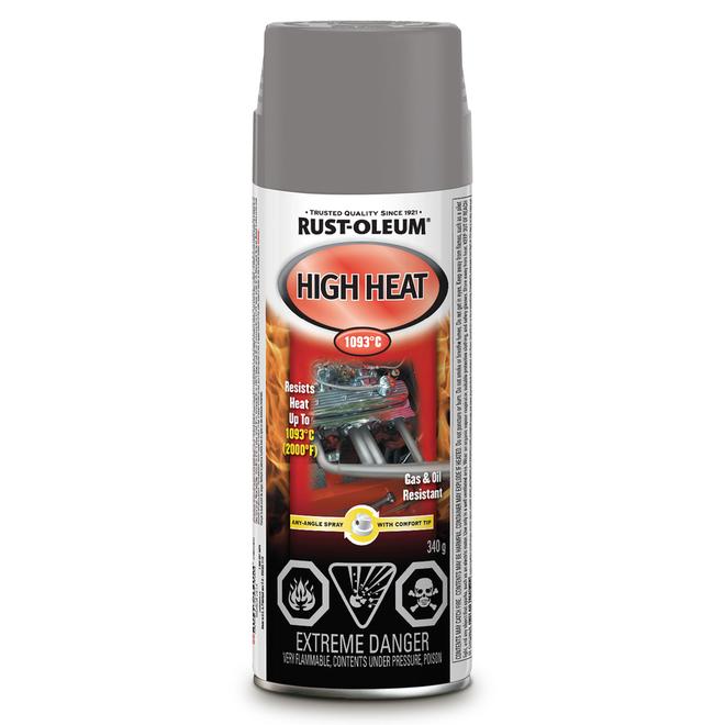 Peinture haute température pour automobile 340g - Aluminium mat
