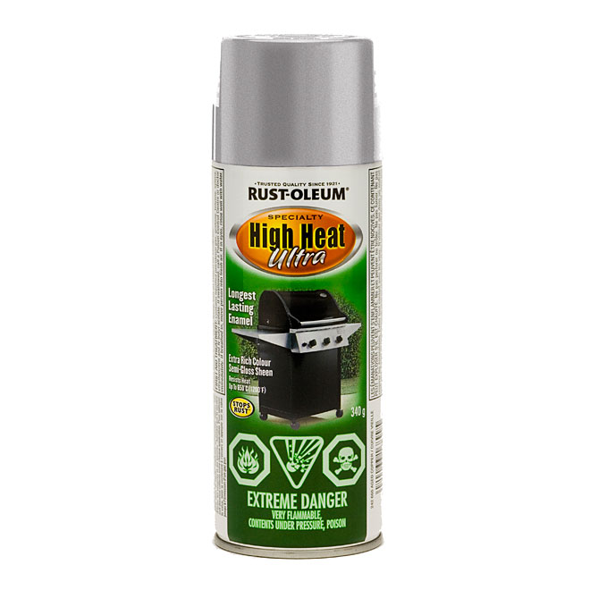 High Heat Spray Paint 340g - Silver