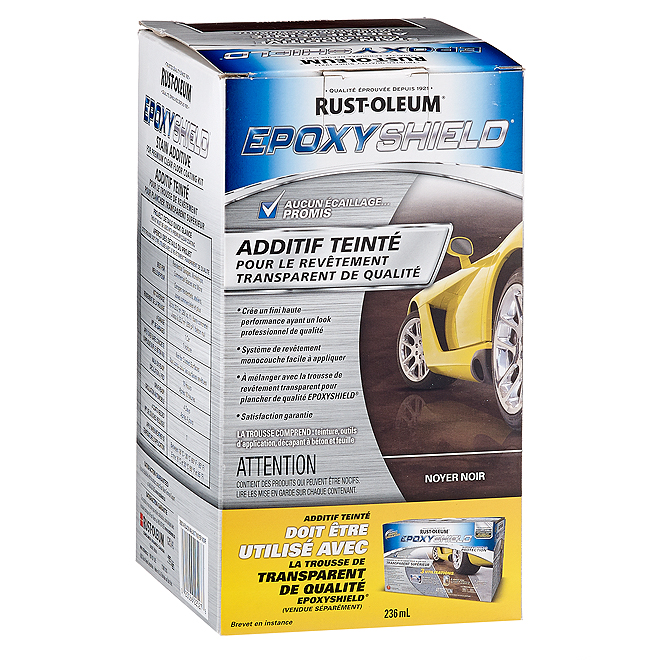 Additif teinté noyer noir