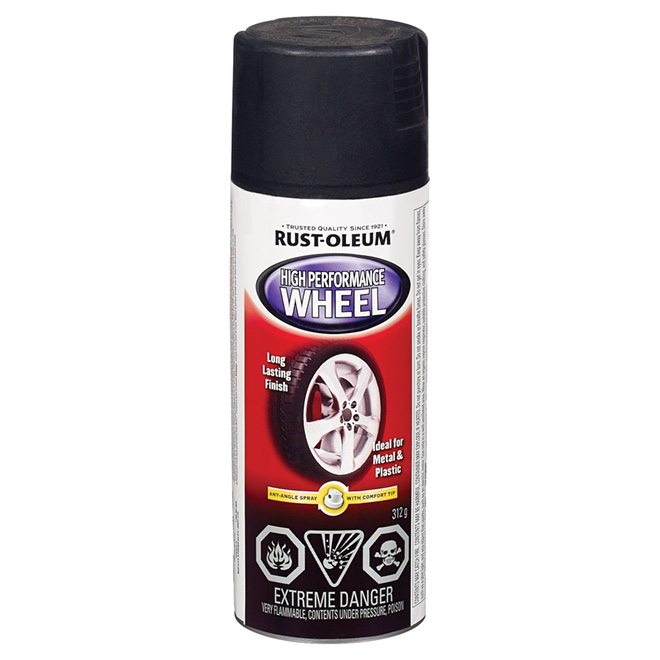 Black Matte Wheel Paint - 340 g