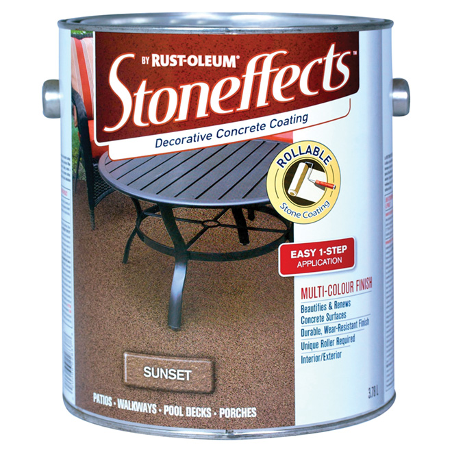 Decorative Concrete Coating - Sunset