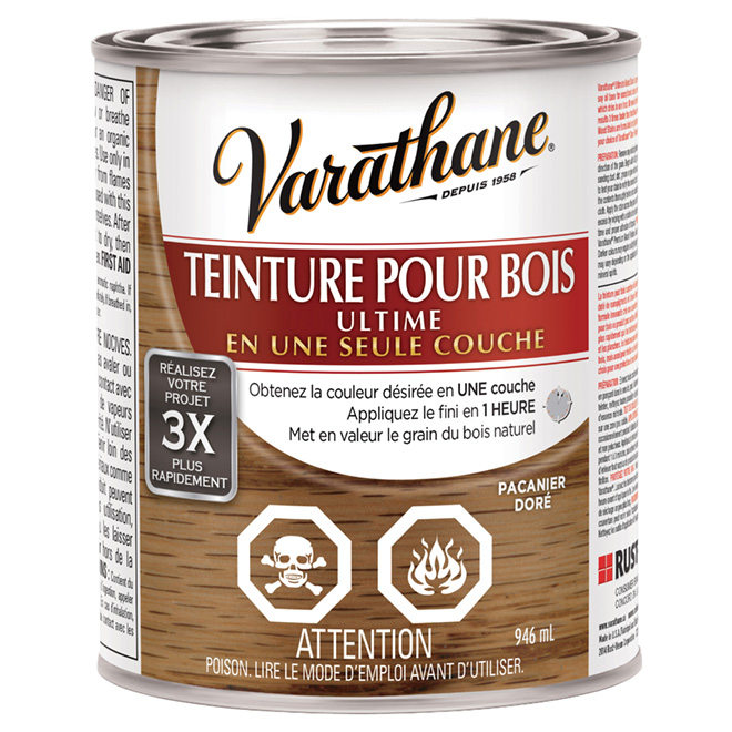 Teinture pour bois ultime de 946 ml - pacanier doré