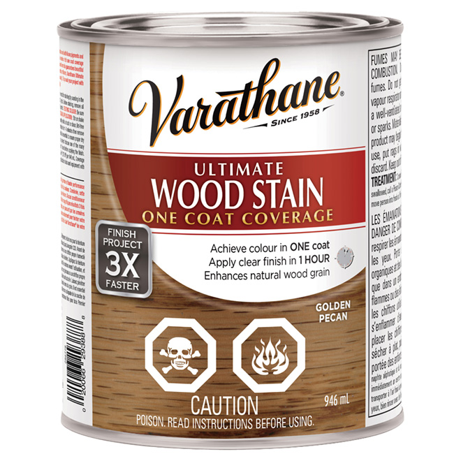 946 mL Ultimate Wood Stain Golden Pecan