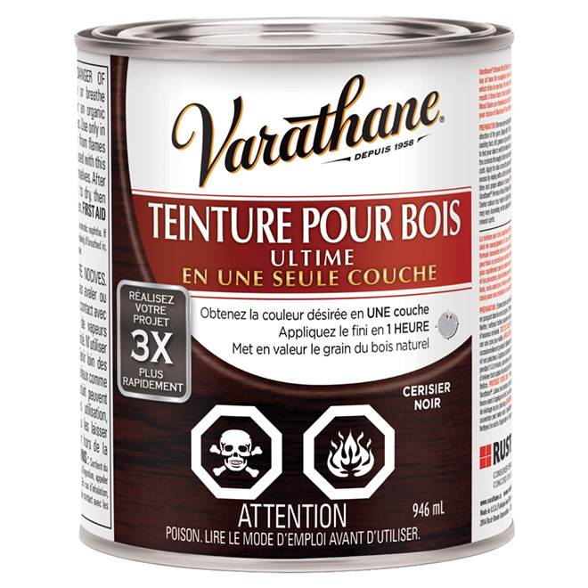 Teinture pour bois ultime de 946 ml - cerisier noir