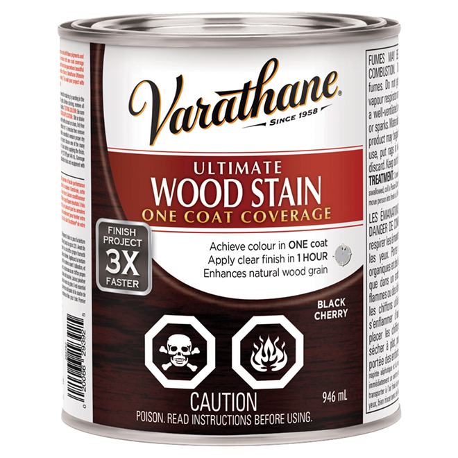 946 mL Ultimate Wood Stain Black Cherry