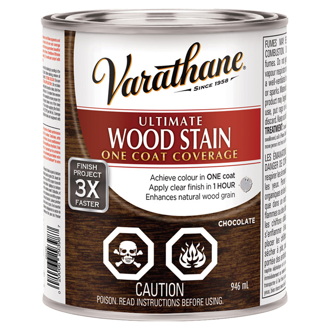 946 mL Ultimate Wood Stain Chocolate