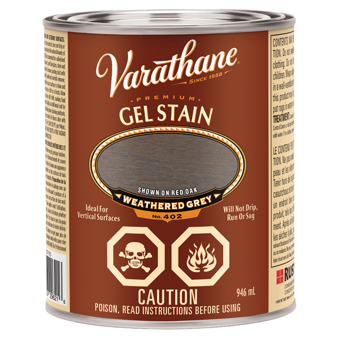946 mL Premium Gel Stain Grey