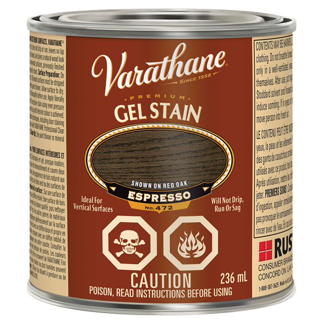 236 mL Premium Gel Stain Espresso