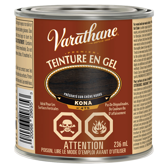 Teinture - gel de première qualité de 236 ml - Kona