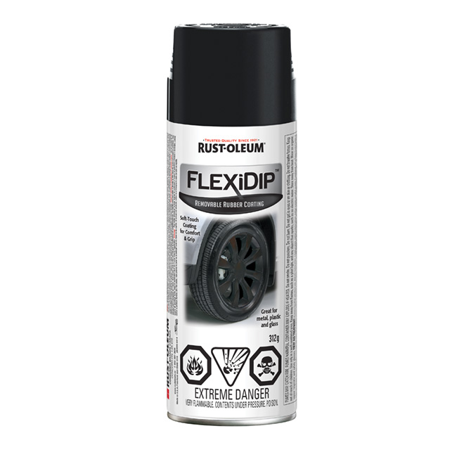 FlexiDip(TM) Removable Rubber Coating - Black