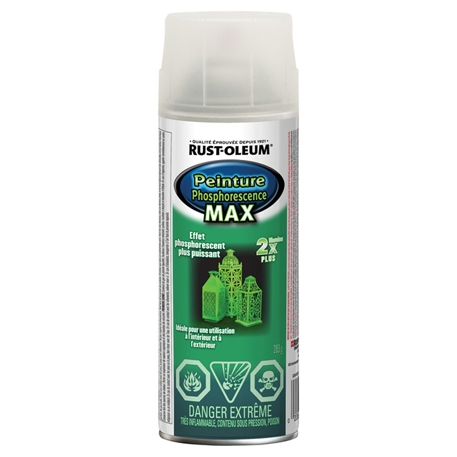 Peinture phosphorescente MAX en aérosol, 286 g