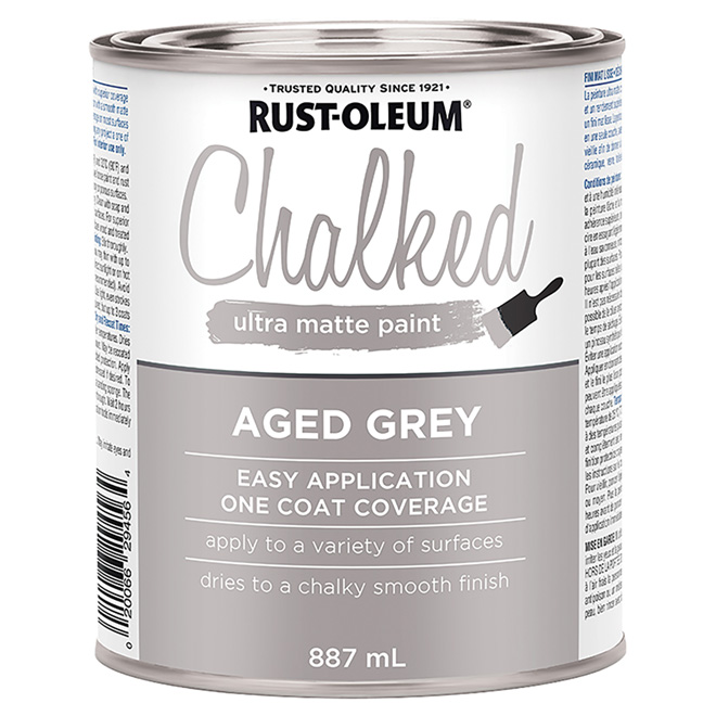 Chalked Ultra-Matte Paint - Aged Grey