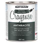 Peinture Crayeuse Ultra Matte, anthracite