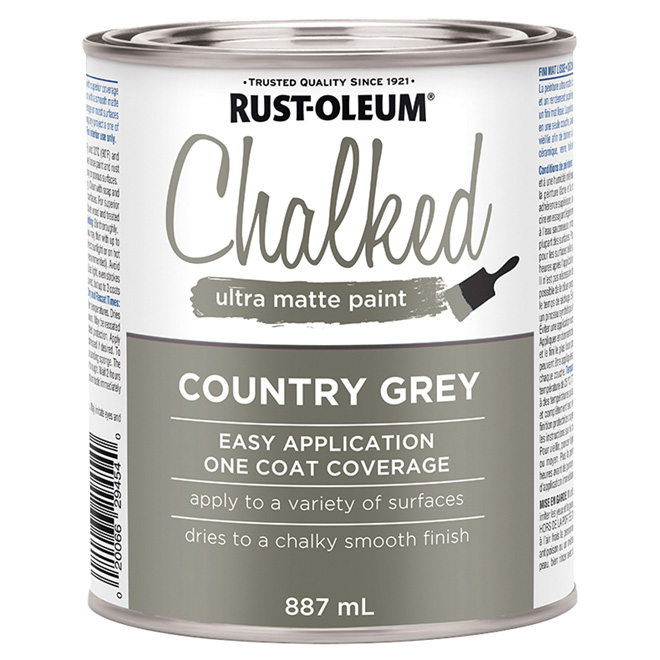 Chalked Ultra-Matte Paint - Country Grey
