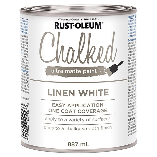 Chalked Ultra-Matte Paint - Linen White