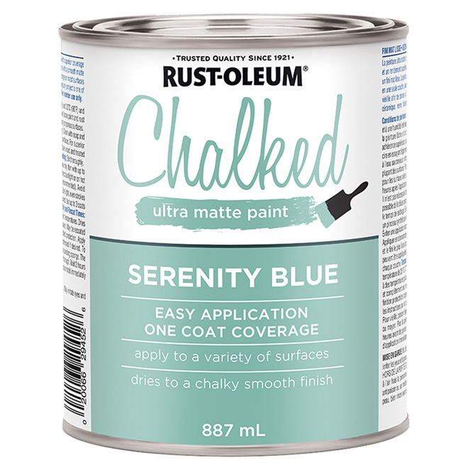 Chalked Ultra-Matte Paint - Serenity Blue