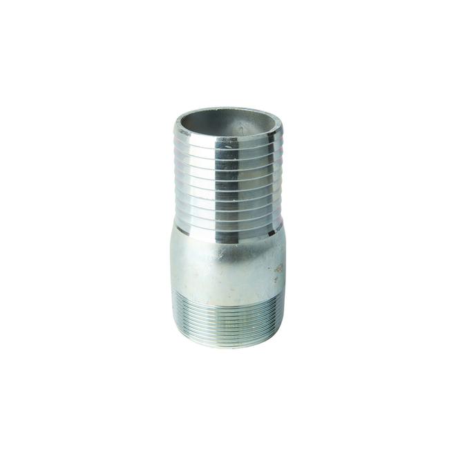 Adaptateur galvanisé 3/4 po