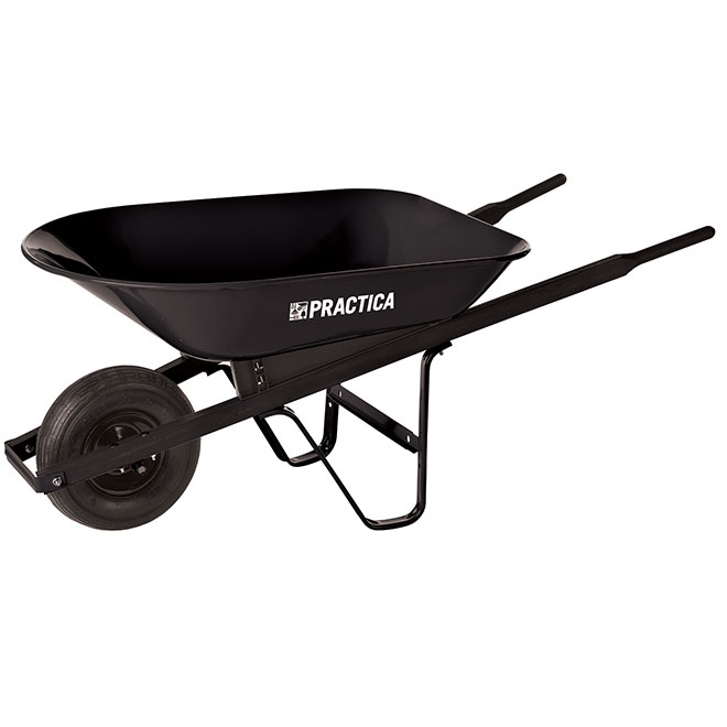 Wheelbarrow with Steel Tray - 4 cu.ft