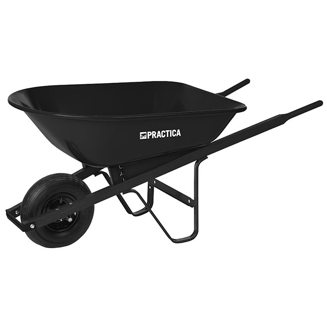 Wheelbarrow with Steel Tray - 5 cu.ft
