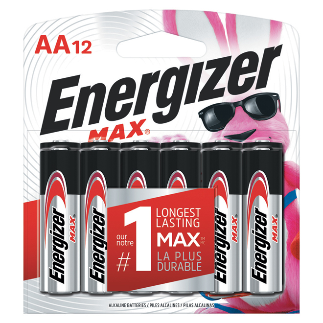 12-Pk AA Battery