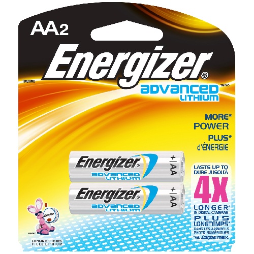 "Advanced Lithium" AA Battery