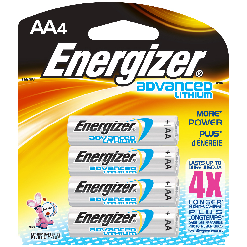 "Advanced Lithium" AA Battery