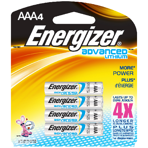 Pile AAA « Lithium avancé »