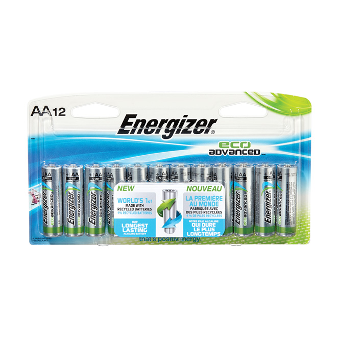 Battery - Pack of 12 "Eco Advanced" Alkaline AA Batteries