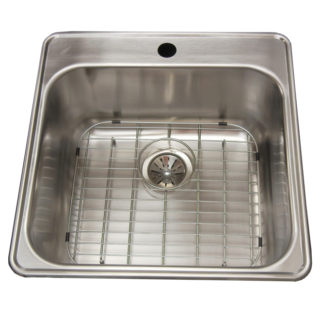 Single Sink - Stainless Steel -Top Mount - 23"