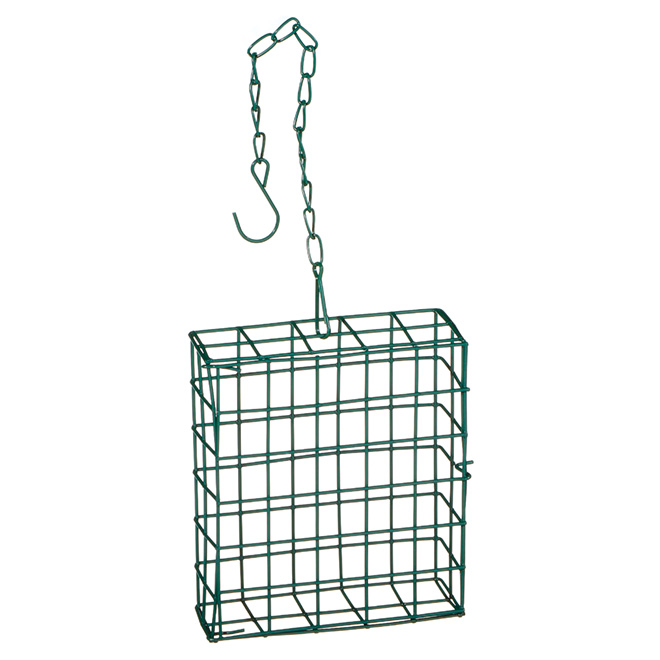 Cage à suif en métal, vert