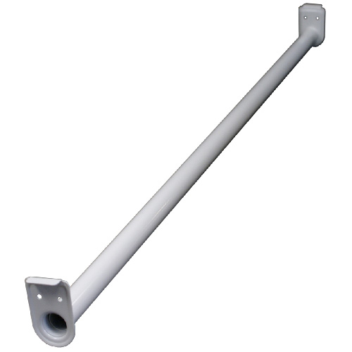 Adjustable Closet Rod 72"-96" - White