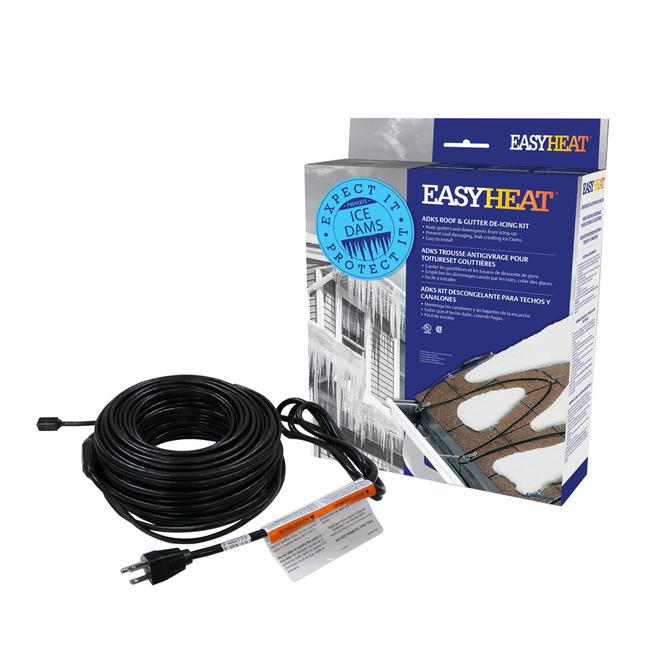 Câble chauffant pour toit